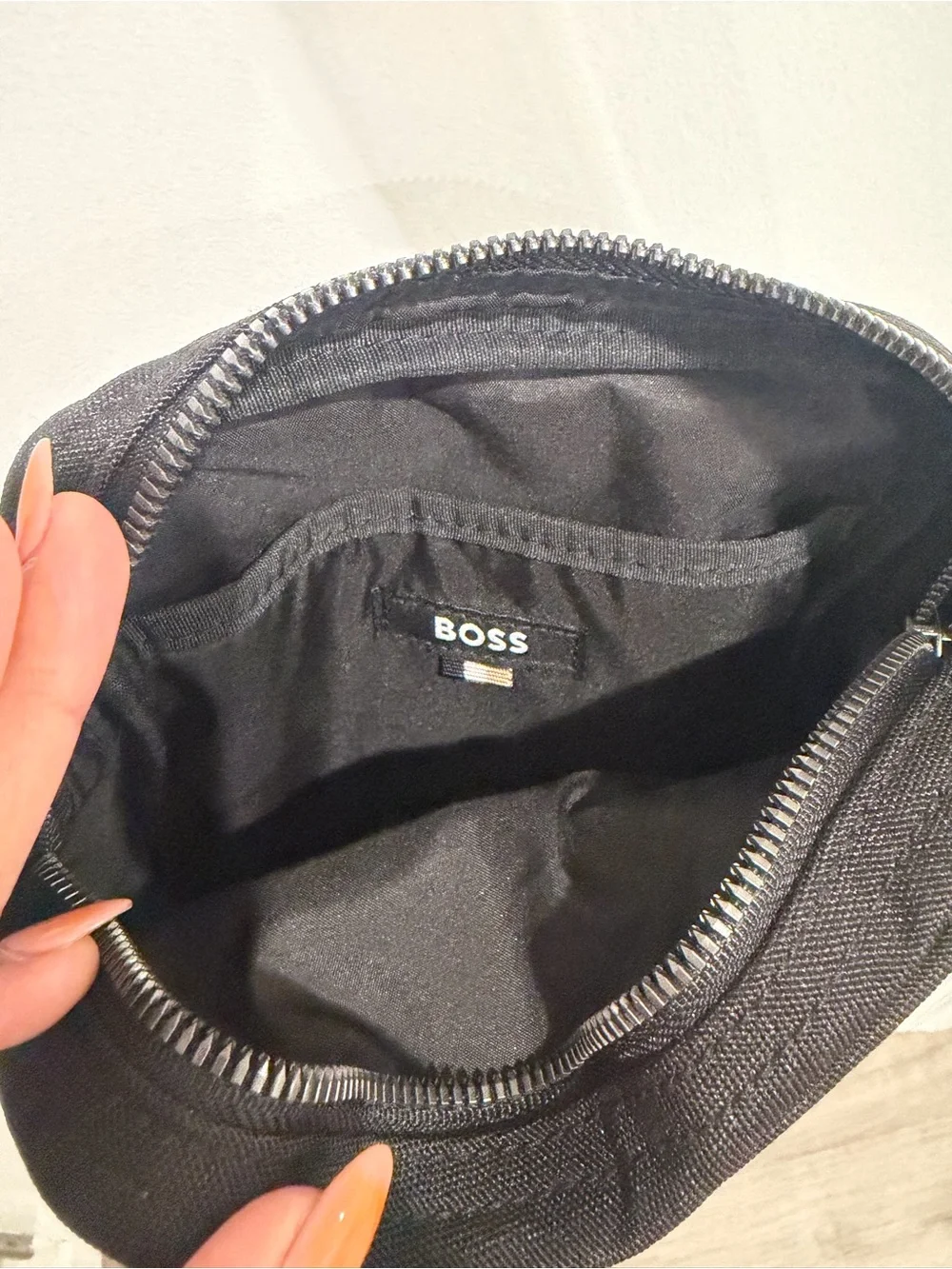 Boss Black Small Messenger Crossbody Bag